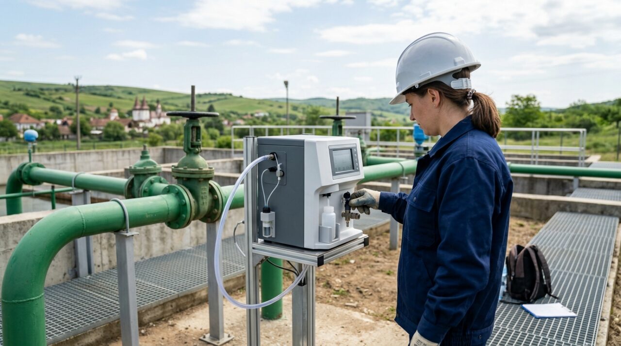 Neobral Pune la Dispoziție Analizorul Online ChemScan mini Ammonia — Control Continuu al Amoniului în Apă Potabilă și Ape Uzate